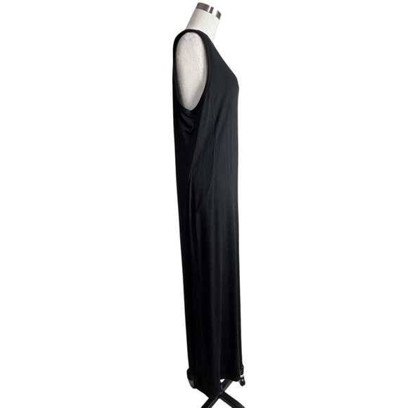 Quince Tencel Jersey Tank Maxi Dress XL Black - Picture 5 of 9
